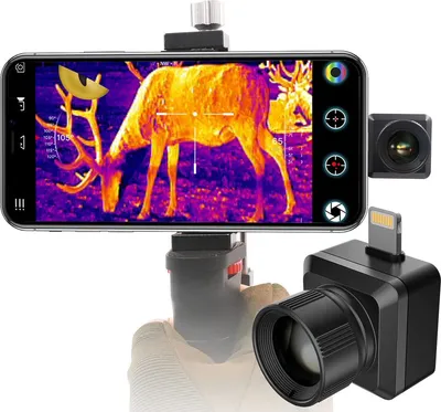 Produktbild von InfiRay T2 Pro termovizní monokulár a termokamera na mobil 2v1, s držákem TACTICAL, iOS