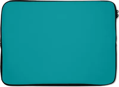 Produktbild von MuchoWow® Laptop Hülle 13 Zoll Blau - Unifarben Laptoptasche - Laptophülle - Sleeve - Rundumschutz