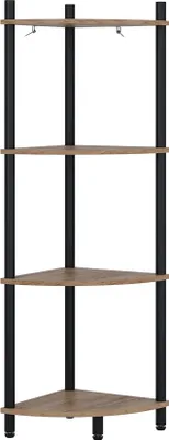 Produktbild von Eckregal Vicco Bivio Goldkraft Eiche/Anthrazit 29 x 102.5 cm mit 4 Ablagefächern, Model 57473