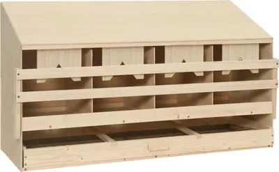 Produktbild von 4er Legenest 106x40x59 cm Massivholz Kiefer