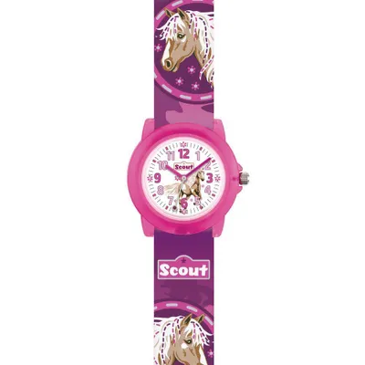 Produktbild von Scout Mädchen Armbanduhr Crystal 164000014 Pferd