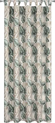 Immagine prodotto di Tenda da giardino a fantasia per esterni con passanti TRIPOLIS diverse misure (prezzo per 1 pezzo) + imbracatura regalo MyBestHome Dimensioni: 155x260 cm