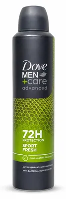 Zdjęcie produktu dla Dove Deo Spray Men Advanced Care 72h Clean Comfort 250 ml