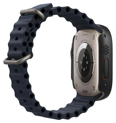 Produktbild von Spigen Thin Fit 360, Hülle, Smartwatch, Schwarz, Apple, Apple Watch Ultra, Polycarbonat (PC), Gehärtetes Glas