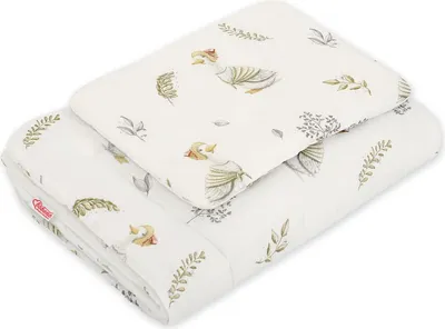 Produktbild von Babybettwäscheset mit Füllung, 2-teilig, 75x100cm NEWBORN - Gänse