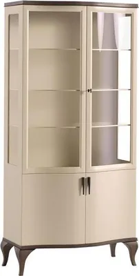 Produktbild von Glasvitrine Vitrinenschrank Vitrine Glasschrank Schrankvitrine Regalvitrine