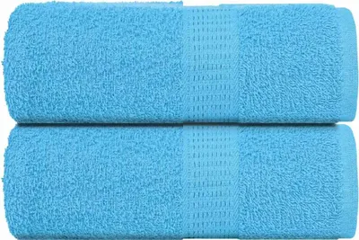Produktbild von Gästetücher FROGN 2 Stk. Türkis 30x50 cm 360 g/m²