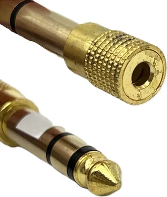 Immagine prodotto di Adattatore audio spina 6,5 mm 6,35 mm - presa jack 3,5 mm