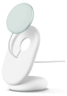 Immagine prodotto di Google Pixelsnap Puck di ricarica wireless + supporto in neve
