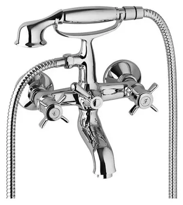 Produktbild von Badewannenarmaturen mit Brause Chrom