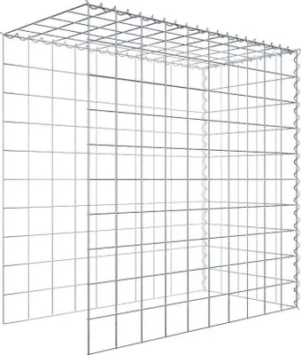 Produktbild von Anbaugabione Typ 4 100 cm x 100 cm x 50 cm (L x H x T), Maschenweite 10 cm x 10 cm, Spirale