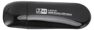 Productafbeelding van USB3.0 WiFi 6 Adapter AX1800M, 2,4 GHz en 5,8 GHz, hoge snelheid, geschikt voor Windows 11, 10, Android, Linux en iOS