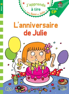 Produktbild von L'anniversaire de Julie: Milieu de CP, niveau 2