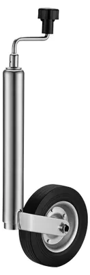 Immagine prodotto di Ruota di supporto per rimorchi, portata 362 kg, pneumatico in gomma piena da 48 mm