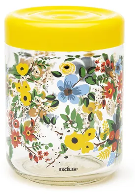 Image de Bocall de conservation Excelsa Fiori Frida, 800 ml, en verre