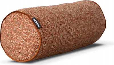 Zdjęcie produktu dla Geronimo | Poduszka pod szyję – poduszka dekoracyjna w kształcie rolki – brązowa – 50 x 20 cm – można prać w pralce – zdejmowana poszewka – antyalergiczna – JUMBLE