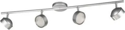 Produktbild von Massive Spotbalken Mitta Deckenleuchte 4x GX53 7W Strahler Aluminium gebürstet
