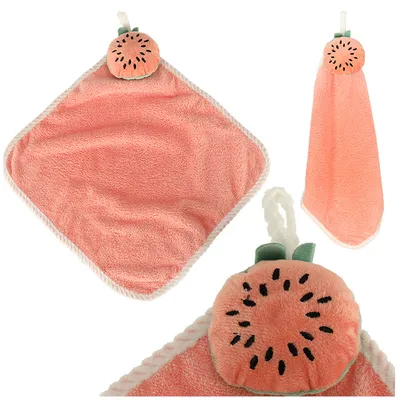 Obrázek produktu pro Creative Corner Dětský ručník do školky 30x30cm růžový meloun