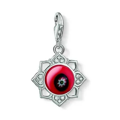 Produktbild von Thomas Sabo Charm Lotusblüte Sterling Silber mit Zirkonia Steinen