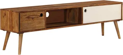 Produktbild von The Living Store TV-Schrank 140x30x40 cm Massivholz