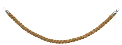 Produktbild von Securit® Classic Chrom-Geflechtseil in Bronze