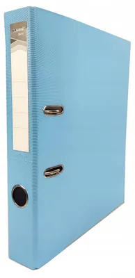 Produktbild von Penword Aktenordner mit Griffloch A4 5cm Pastell Blau