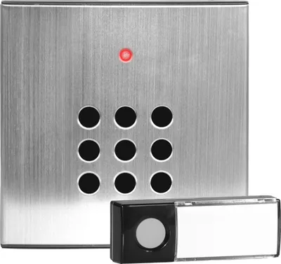 Produktbild von Heidemann Funkgong Komplett Set HX One alu-schwarz