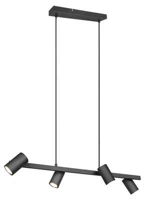 Produktbild von Trio - Hängelampe MARLEY - Schwarz - 0x0x150 cm