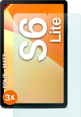 Produktbild von moex® 3x Schutzfolie kompatibel mit Samsung Galaxy Tab S6 Lite - Displayschutzfolie Anti Reflex Folie, Matt