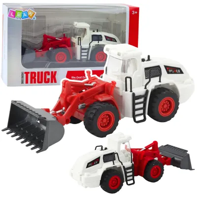 Immagine prodotto di Veicolo da costruzione Escavatore Bulldozer Secchio metallico mobile Luci Suoni