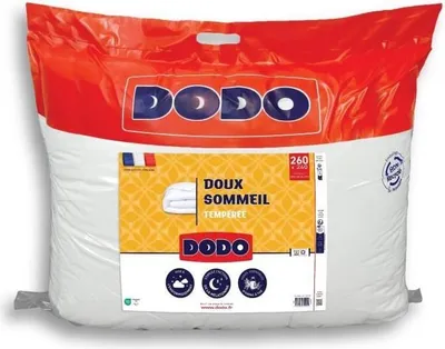 Image de Couette tempérée DODO DOUX SOMMEIL, 240 x 260 cm, 300 g/m², Blanc, Huiles essentielles d'arbre à thé