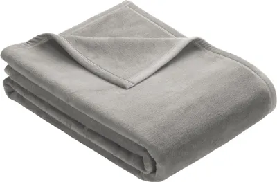 Produktbild von IBENA Wohndecke BERLIN BL 150x200 cm grau Decke Kuscheldecke