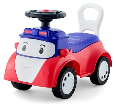 Imagen del producto de VEVOR, coche de empuje, 620x275x395 mm. Coche para niños con música y espacio de almacenamiento debajo del asiento, capacidad de carga de 25 kg. Ayuda para aprender a caminar para niños pequeños de 19 a 36 meses, color rojo