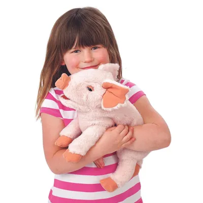 Produktbild von Folkmanis Handpuppe Ferkel 2949