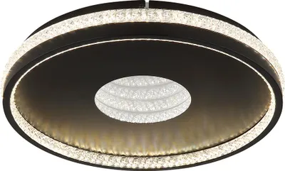Produktbild von LED Deckenleuchte, Kristall, 3D-Effekt, Fernbedienung, D 40 cm