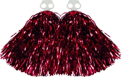 Produktbild von Pompons Rot Cheerleader Schulmädchen Karneval Fasching Kostüm Zubehör