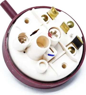 Produktbild von Wiltec Druckschalter für 3/1 Kleinhebeanlage 600 W, Ersatz Druckschalter für Hebeanlage, Ersatzteil mit Schlauchanschluss für Abwasserhebeanlage