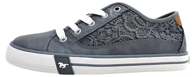 Productafbeelding van Mustang Damenschuhe Schnürschuhe Sportive Grau Freizeit