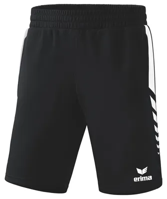 Produktbild von Erima Six Wings Worker Shorts Schwarz/Weiß Junior - 116
