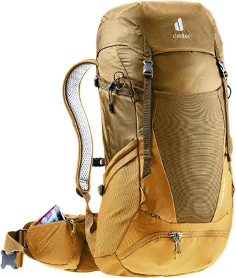 Produktbild von Deuter Futura Pro, Interner Rahmen, Oben, Wandern, Blau, Unisex, Polyamid, Polyester