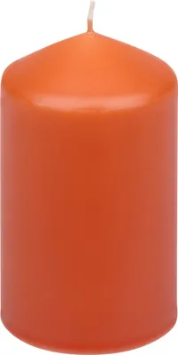 Produktbild von Stumpenkerzen Dunkelorange 100/57 mm, 12 Stück Steinhart Kerzen in RAL-Kerzen Güte Qualität