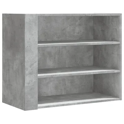 Produktbild von Wandregal Betongrau 75x35x60 cm Holzwerkstoff