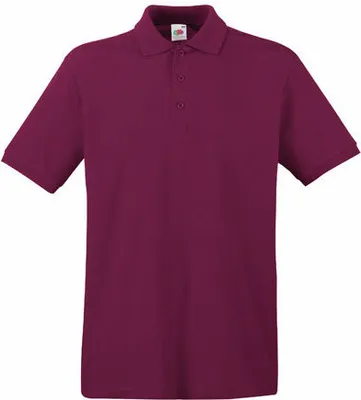 Produktbild von Fruit of the Loom - Premium Polo - Burgundy - XL
