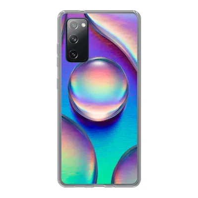 Produktbild von MuchoWow® Handyhülle Schutzhülle Hülle für Samsung Galaxy S20 FE Wasser - Regenbogen - Abstrakt Silikon Softcase Handy Hülle - Abdeckung