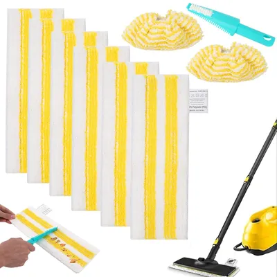 9-teiliges Mikrofasertuch-Set für Kärcher Dampfreiniger