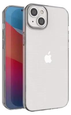 Produktbild von Für Apple iPhone 14 Plus Silikon Schutz Transparent Handy Tasche Etuis Hülle Neu
