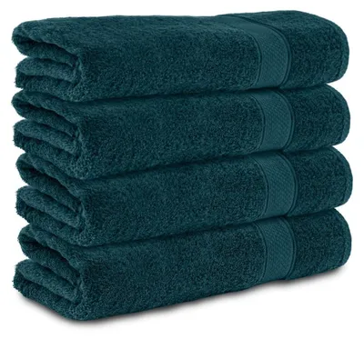 Produktbild von Komfortec 4er Duschtücher Set 70x140 cm aus 100% Baumwolle