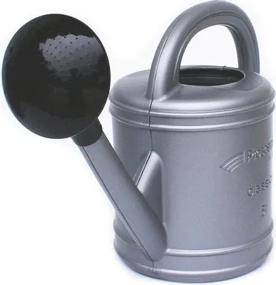 Produktbild von Wasserkanister aus Kunststoff, 5 l, Classico, Silber, Kon 5l, quadratisch