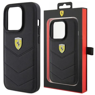 Produktbild von Ferrari ferrari | FEHCP15XRDUK | Back cover | Apple | iPhone 15 Pro Max | Plastic | Black