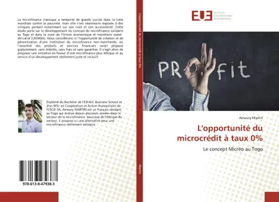 Produktbild von L'opportunité du microcrédit à taux 0%